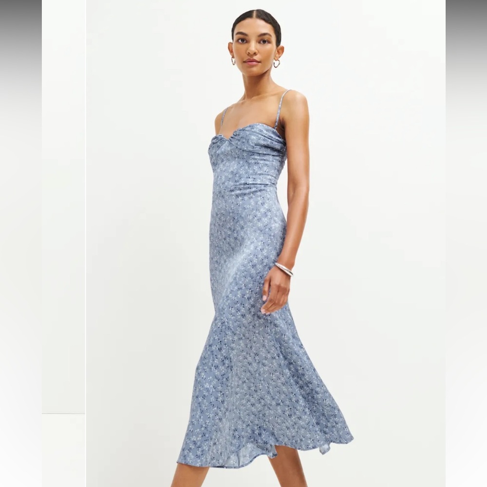 Reformation Hensley Midi Dress - Mazzy
